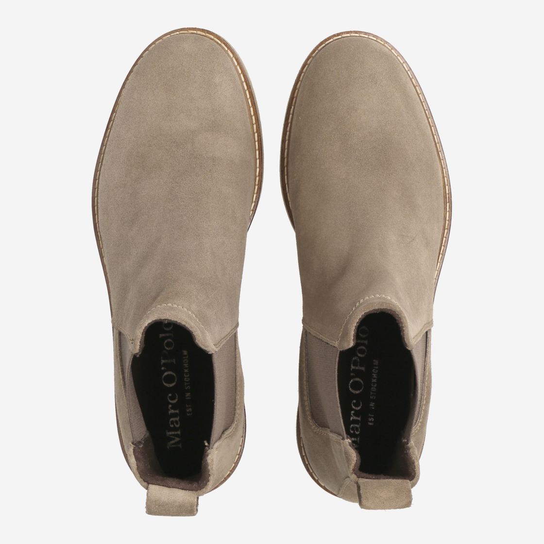 Marc O' Polo FLAT HEEL CHELSEA - Taupe - Sole