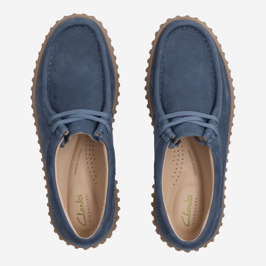 Clarks Torhill Bee - Blue - Back view