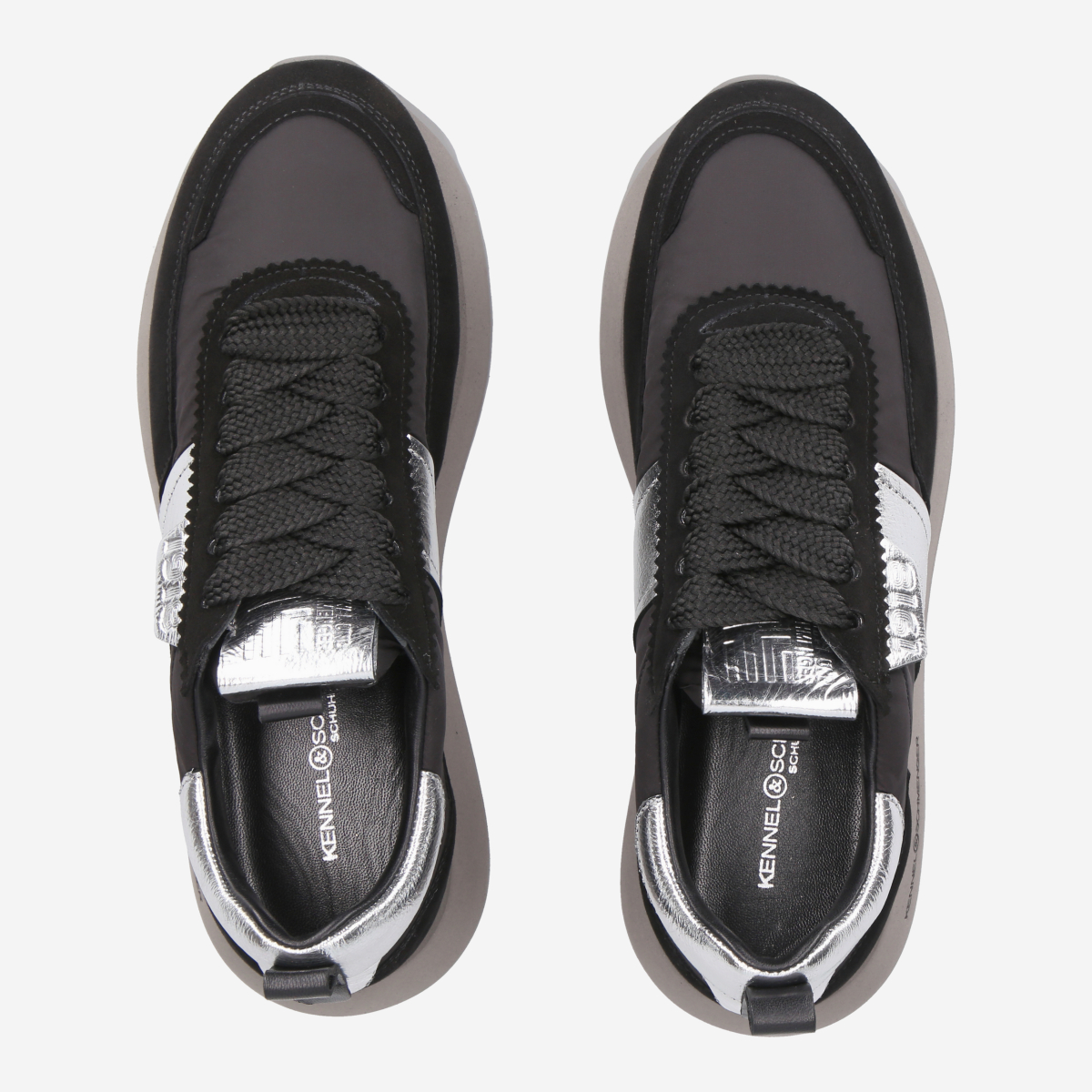 【関税&送料込】The Row Black Sneaker In Pony And Velvet The Row - Mica Black Ponyhair & Velour Sneaker | Mitchell Stores