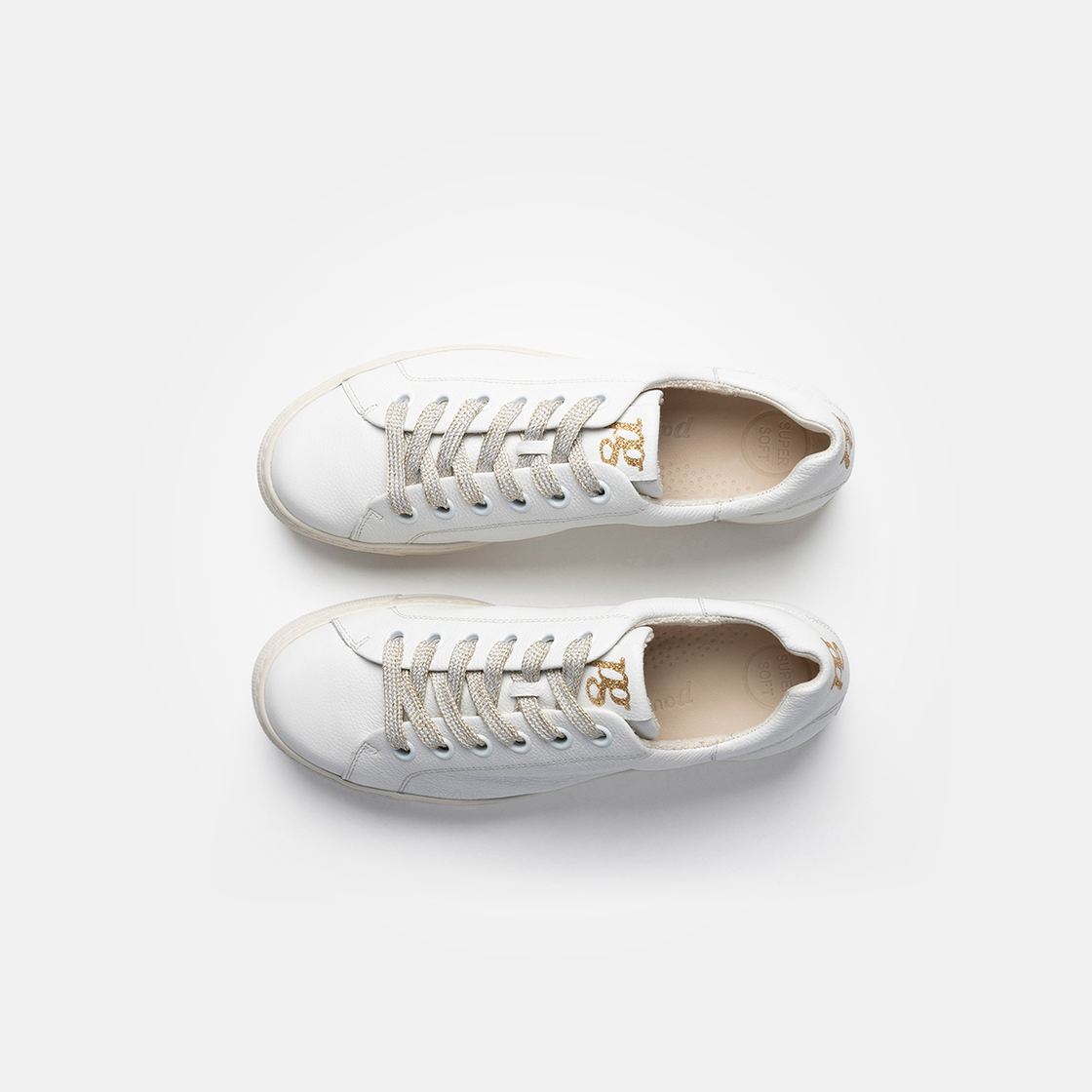 Paul Green 5320-015 - White/ Gold - Sole