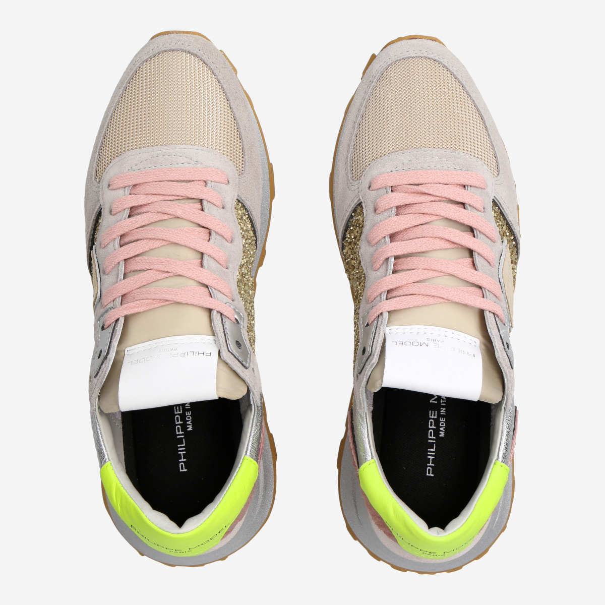 Philippe Model TROPEZ HAUTE LOW Sneakers in gray, combined