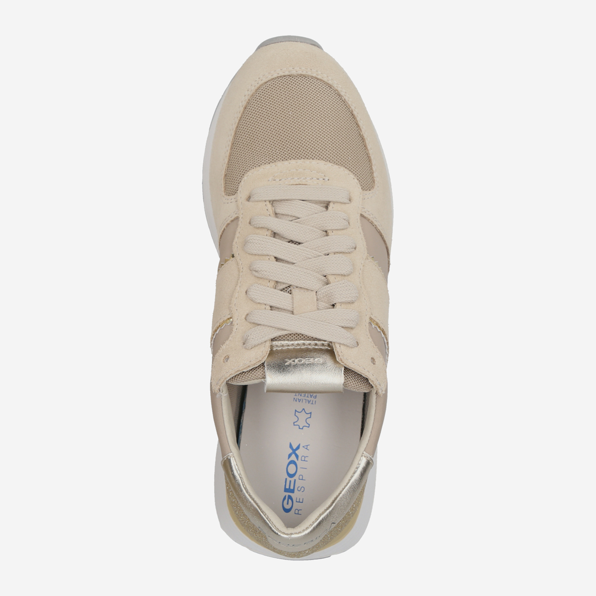 Geox hotsell beige sneakers