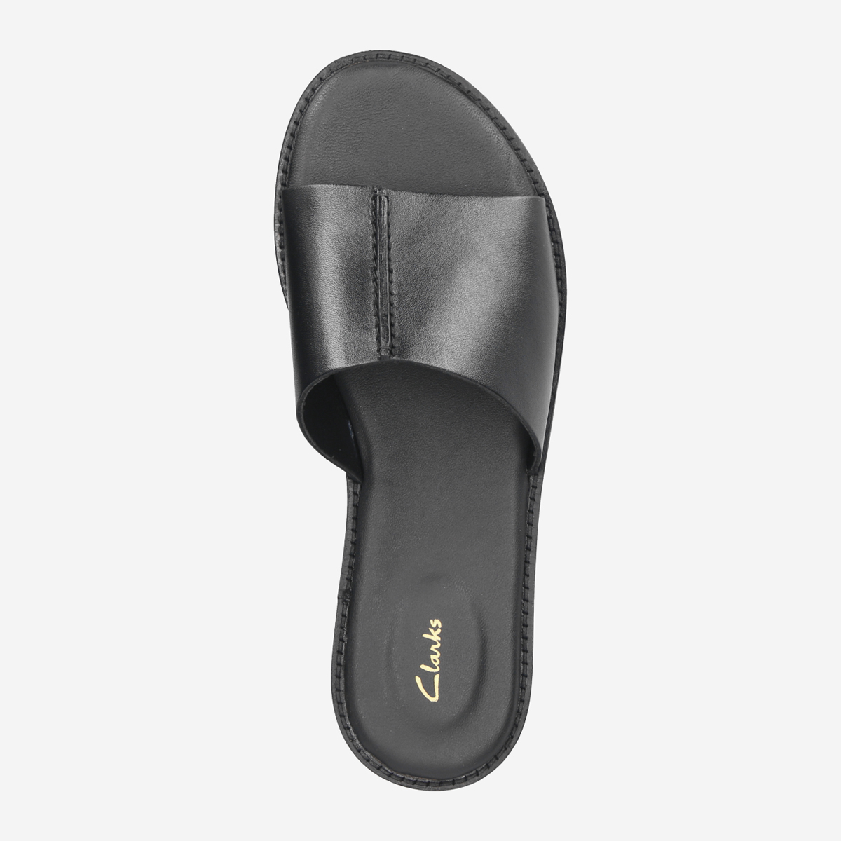 Clarks black mules on sale