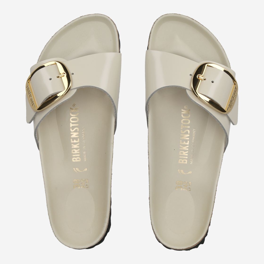 birkenstock MADRID BIG BUCKLE - White - Sole