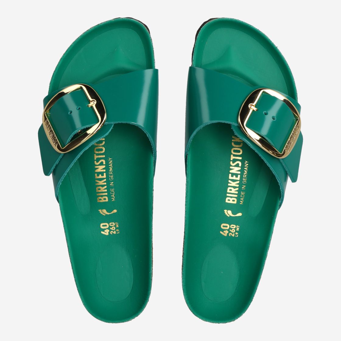 birkenstock MADRID BIG BUCKLE - Green - Sole