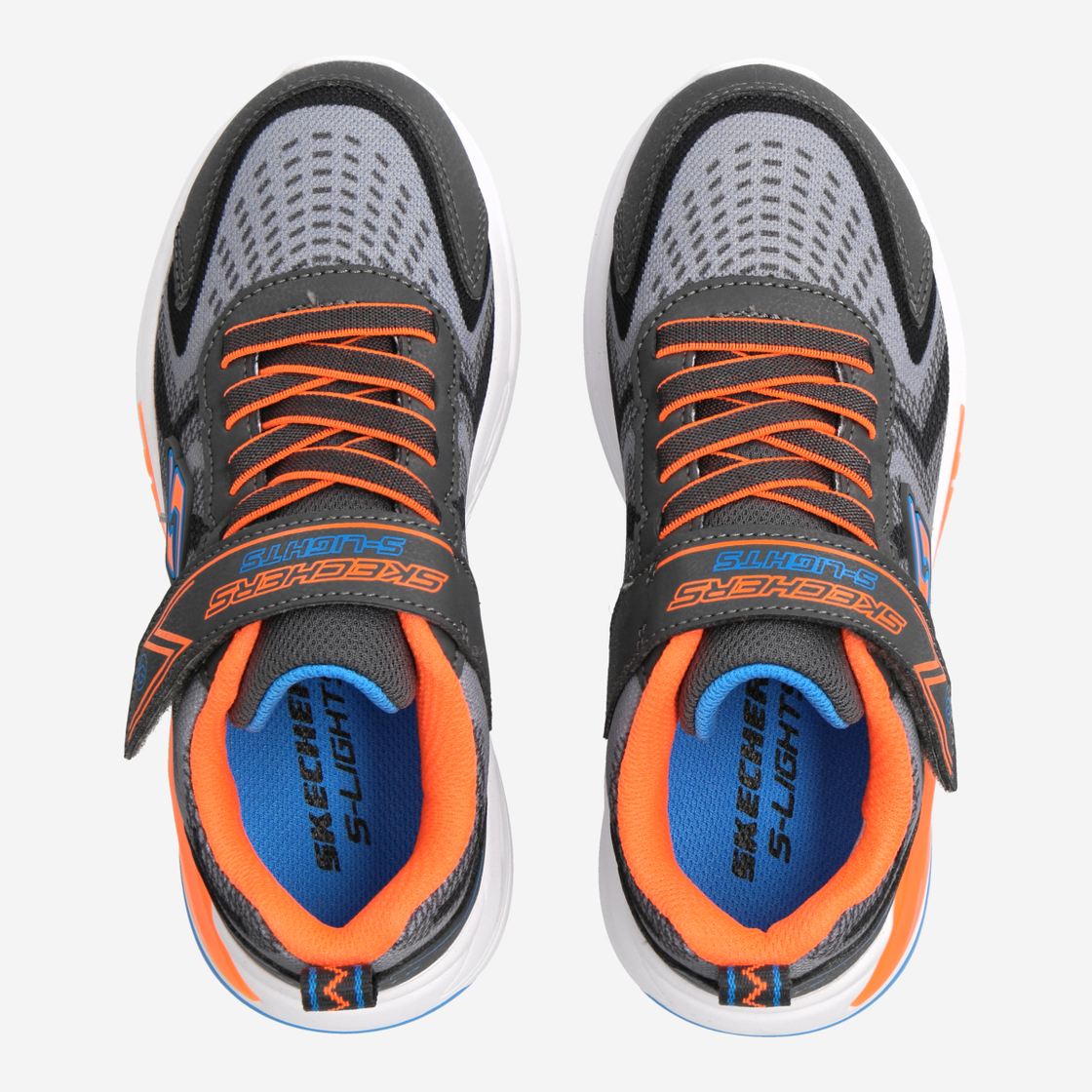 Skechers TRI-NAMICS - gray, combined - rear view