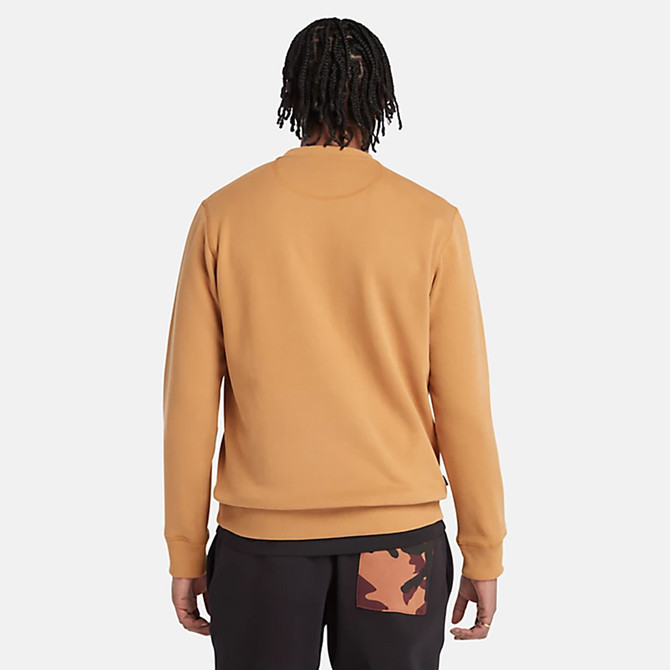 Timberland A65DD LS Est. 1973 Crew BB Sw - Brown - Top View
