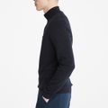 Timberland A2BF6 Merino 1/2 Zip Sweater D - Blue - Sole