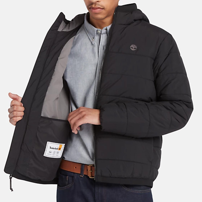 Timberland A6G39 Garfield Puffer Jkt BLAC - Black - Top View
