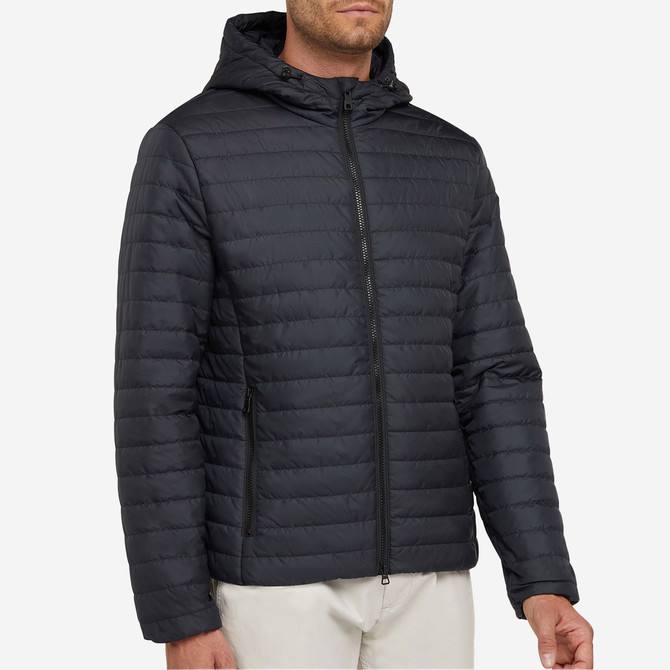Geox WILMER HOOD JACKET - Blue - Sole