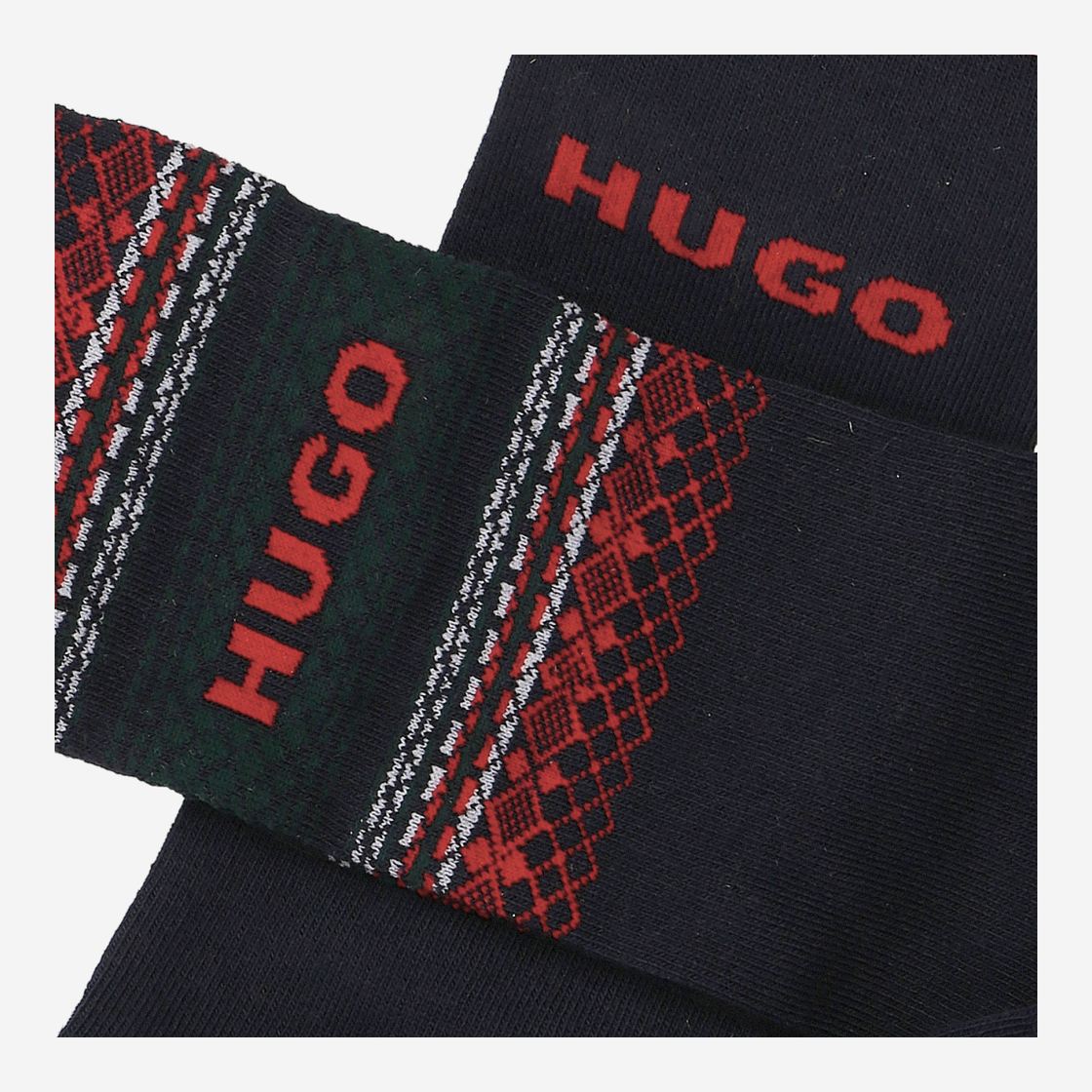 HUGO 2P RS GIFTSET XMAS C - Blue - Top view