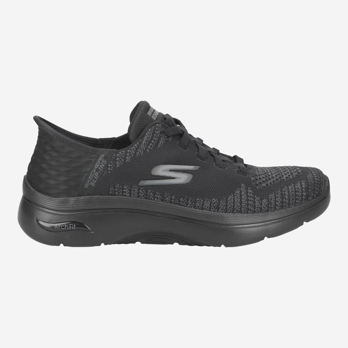 Skechers GO WALK ARCH FIT 2.0 - Black - Rear view