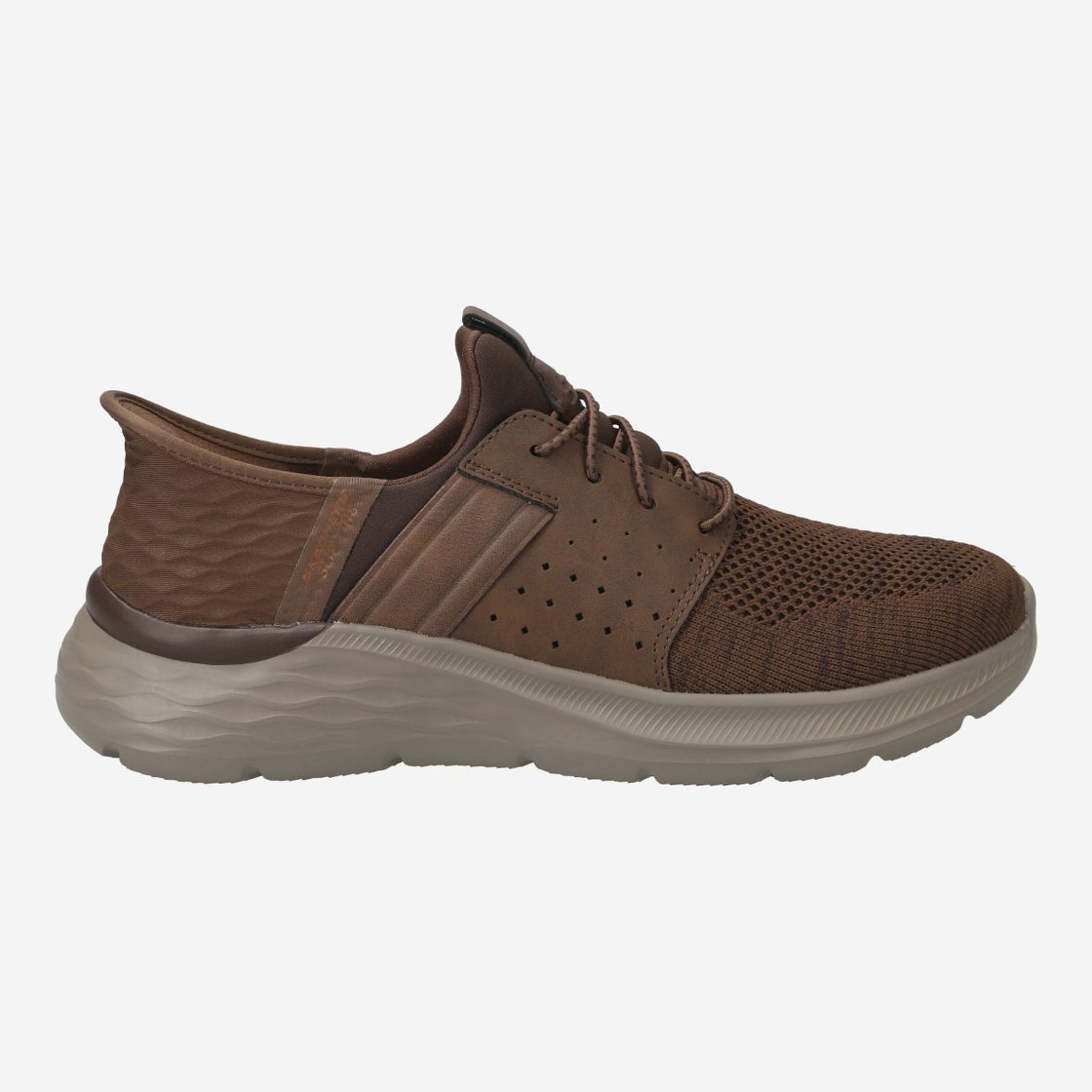 Skechers GARNER - Brown - Side view