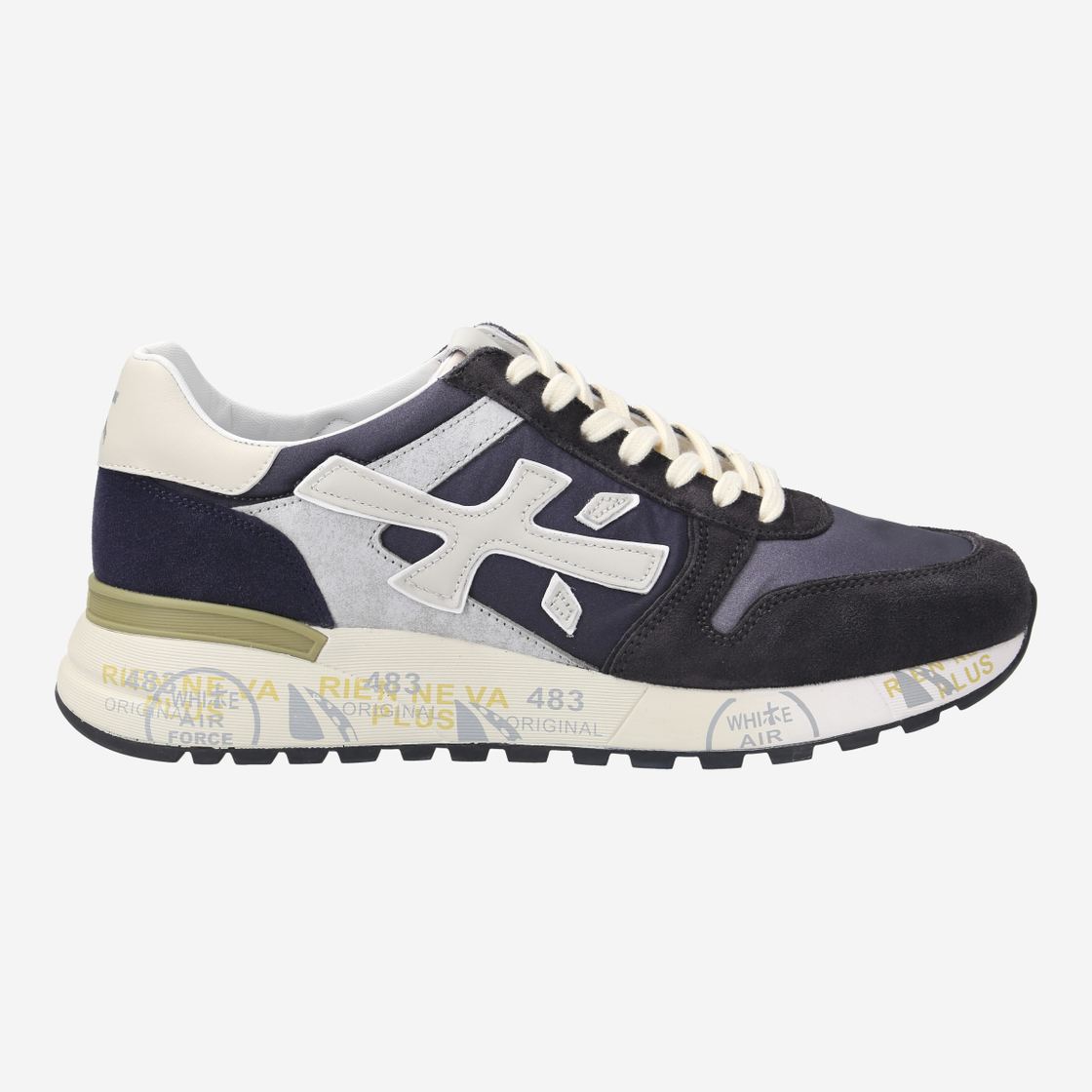 Premiata MICK - Blue - Side view