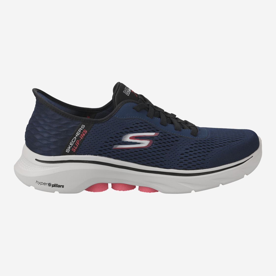 Skechers GO WALK 7 - Blue - Rear view