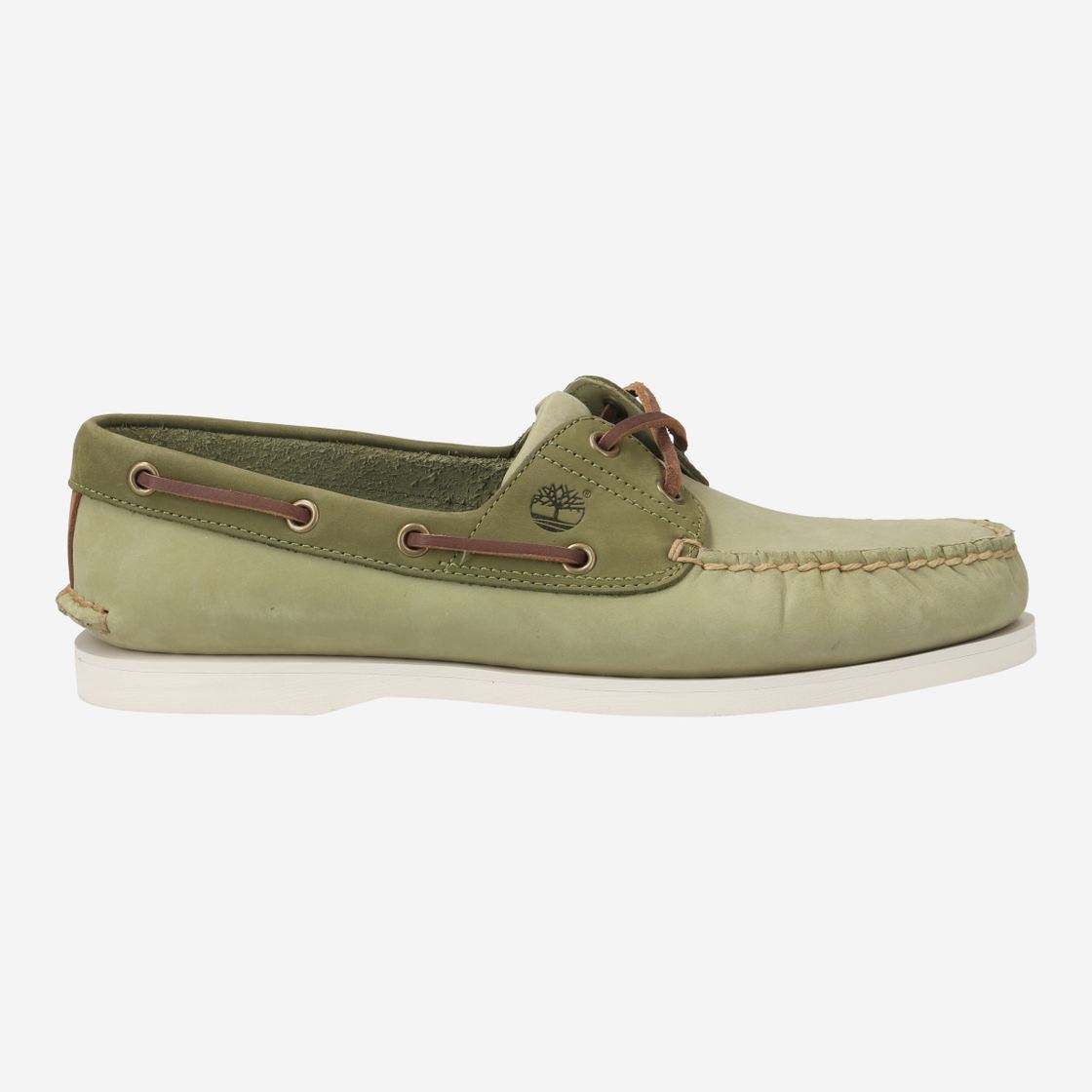 Timberland A4187 CLASSIC BOAT - Green - Back view