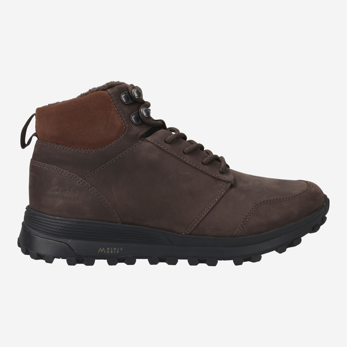 Clarks ATL Trek Up WP 26168374 7 Warm lining in brown dark buy online