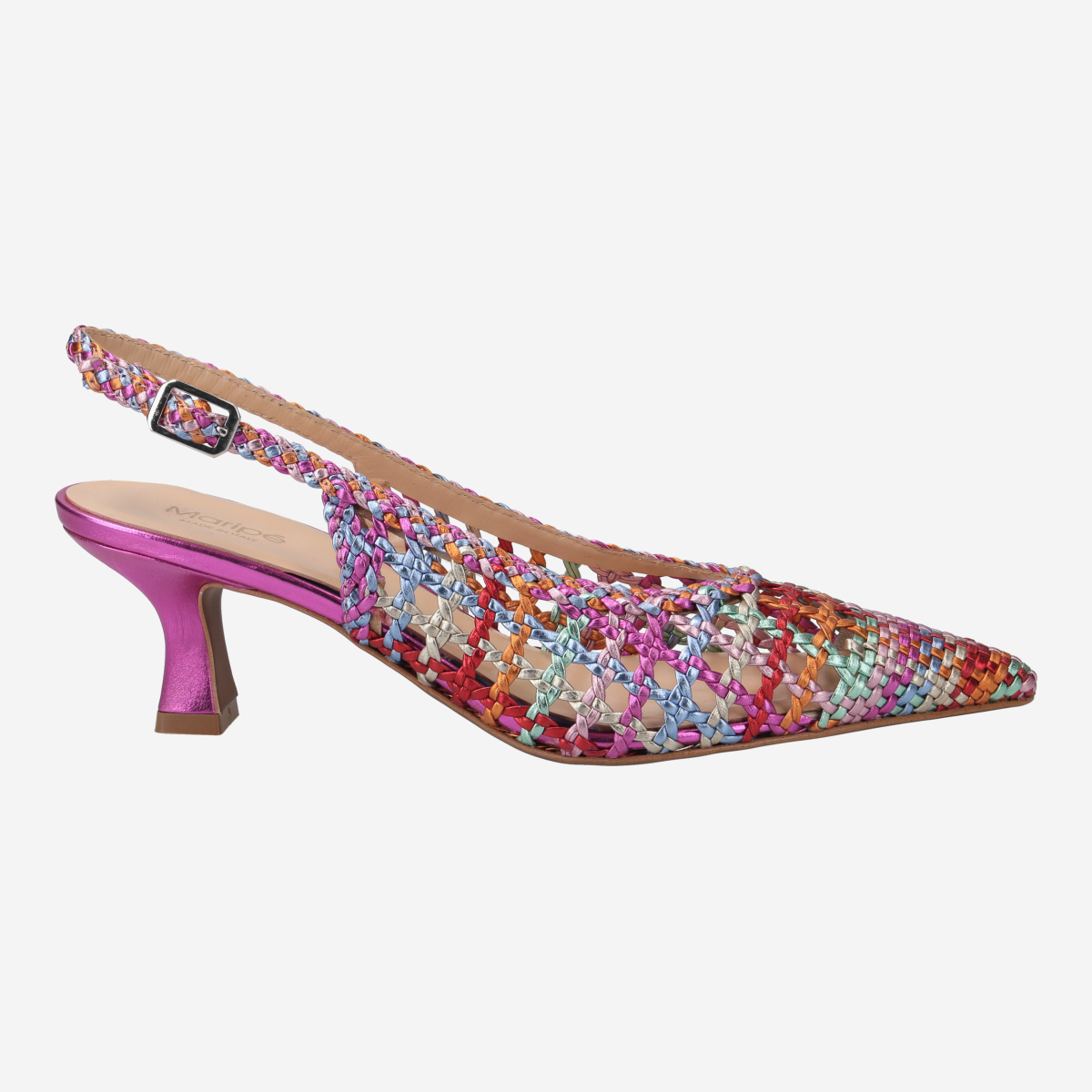 Maripé LAUREN V.7 MULTICOLOR Peeptoes & Slingpumps in