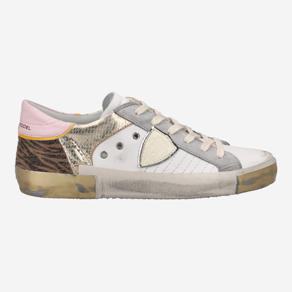 Philippe Model PRSX LOW Sneakers in white,combined buy online