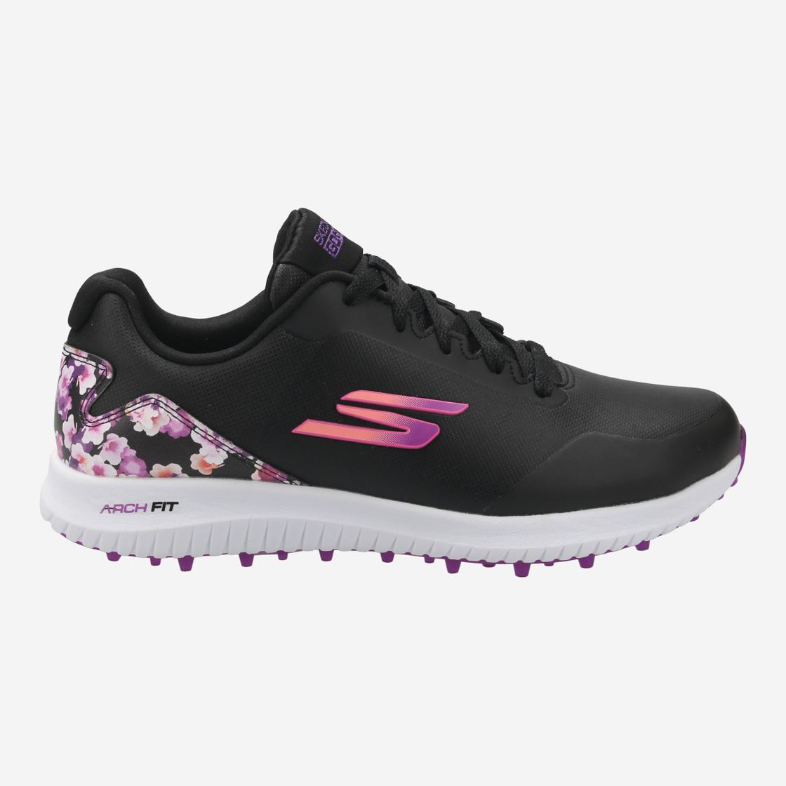 Skechers GO GOLF MAX - Black - Rear view