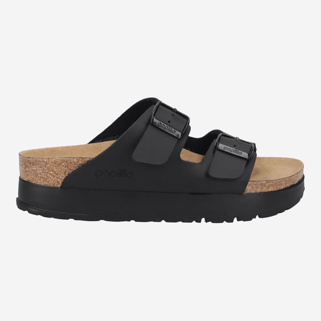 birkenstock ARIZONA PAP FLEX PLATFORM - Black - Back view