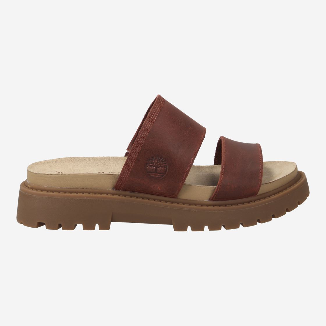 Timberland A63PR Clairemont Way SLIDE SAN - Red - Side view