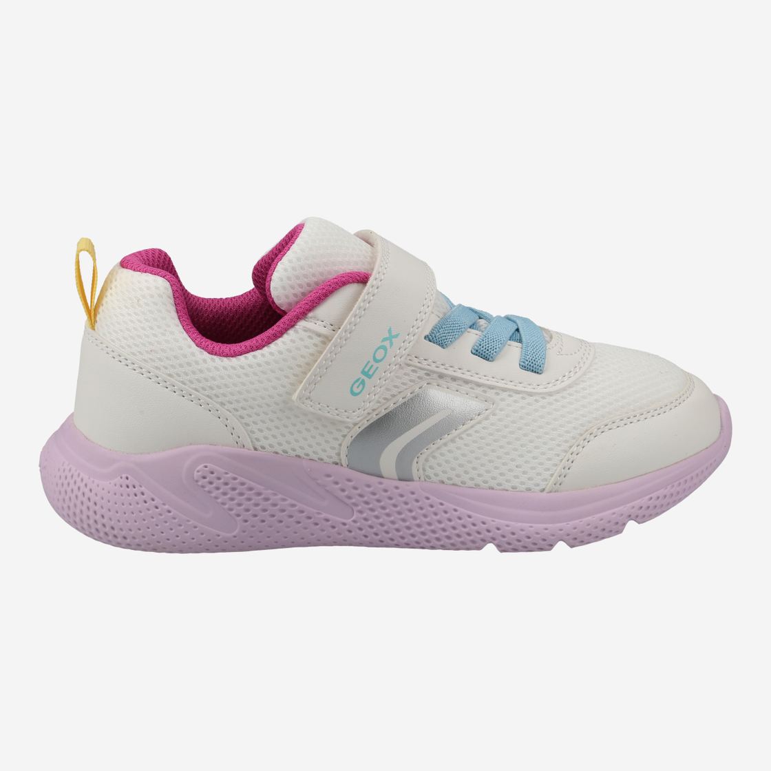 Geox SPRINTYE - White / Lilac - Side view