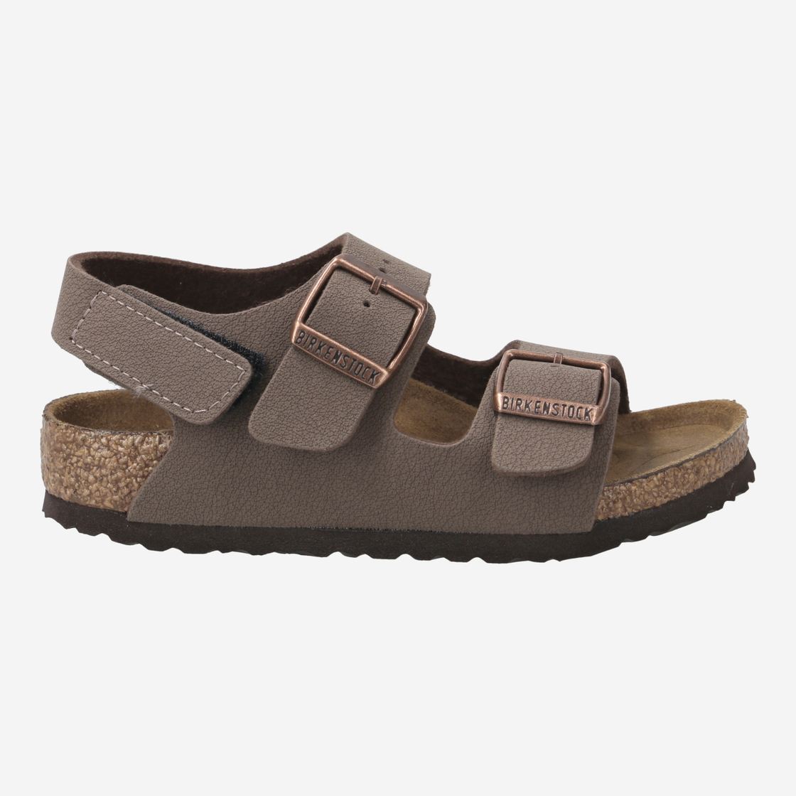 birkenstock MILANO HL KIDS - Brown - Back view