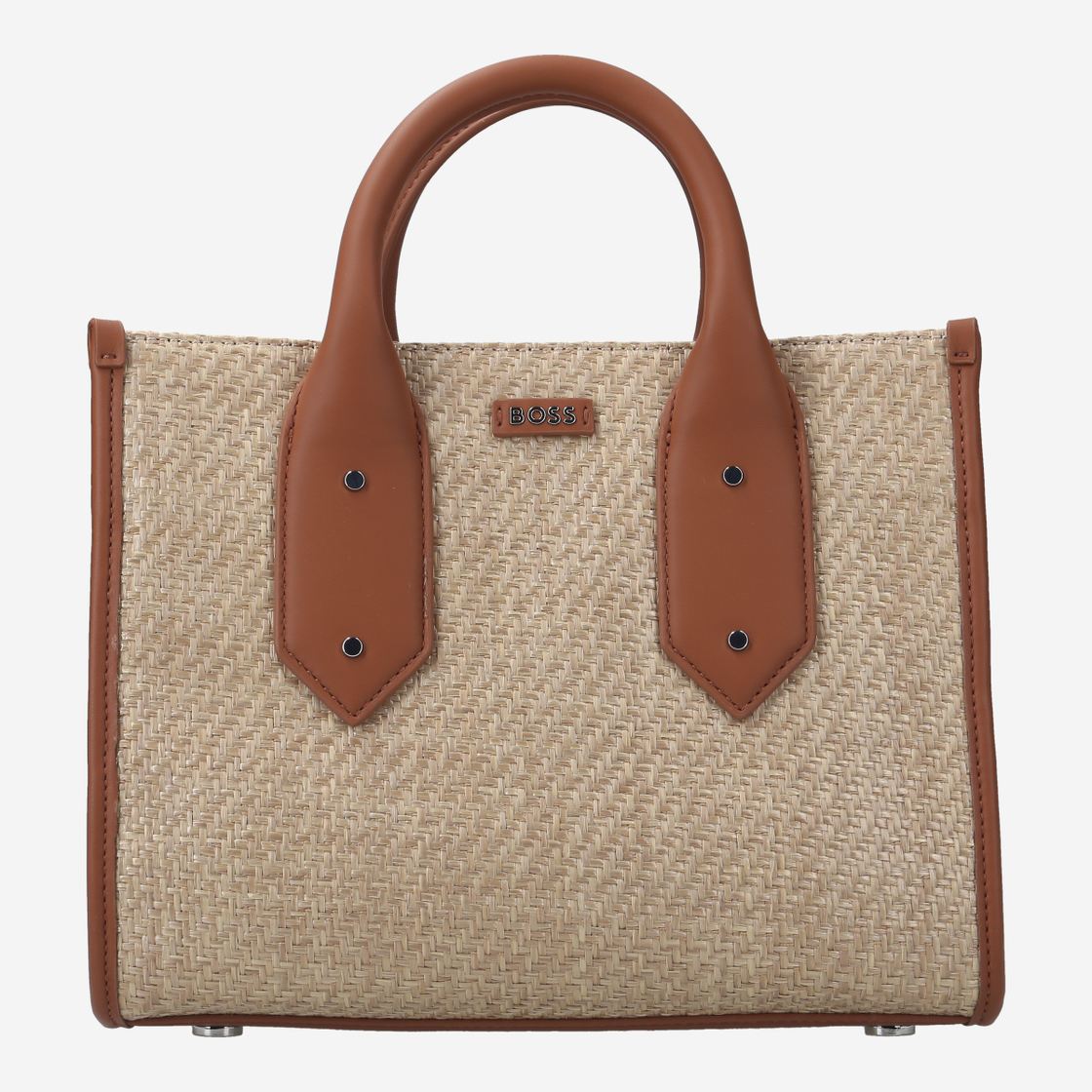 Boss Sandy SM Tote - Beige - Front view