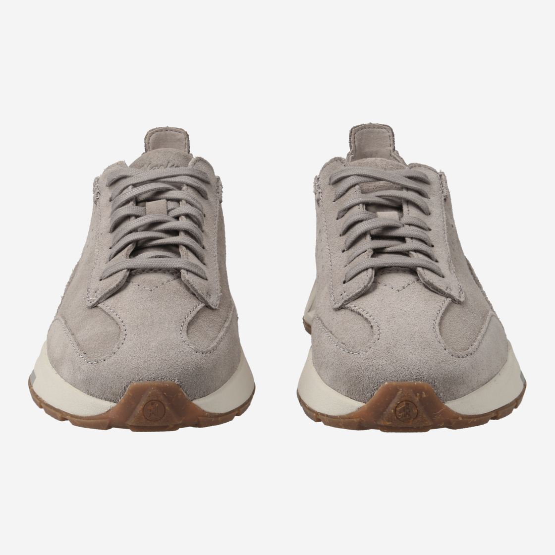 Clarks Craft Speed - gray, light - front view