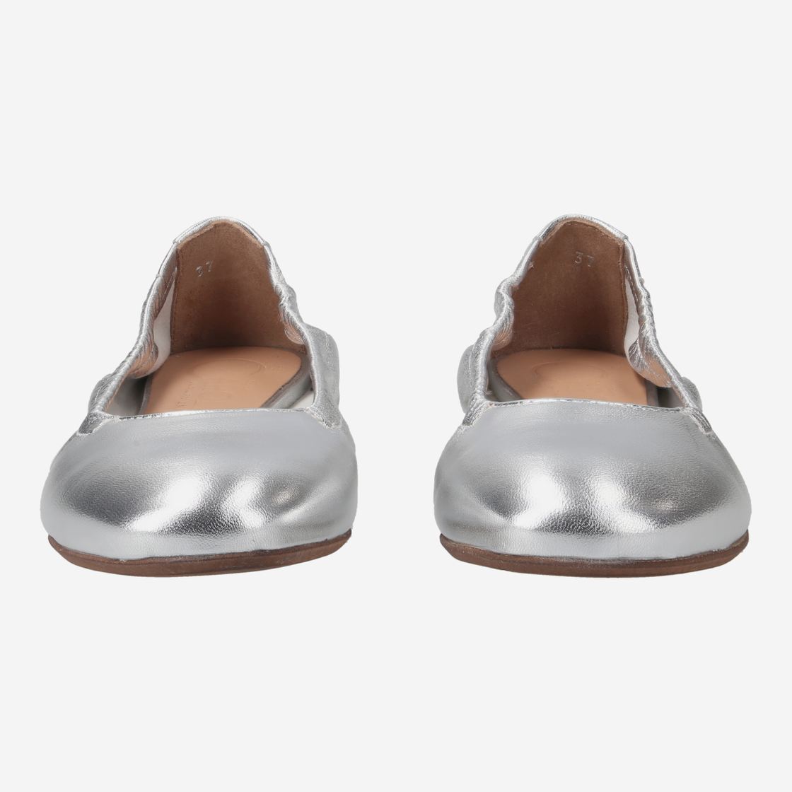 Donna Carolina HOOF BASIC - Silver - Front view