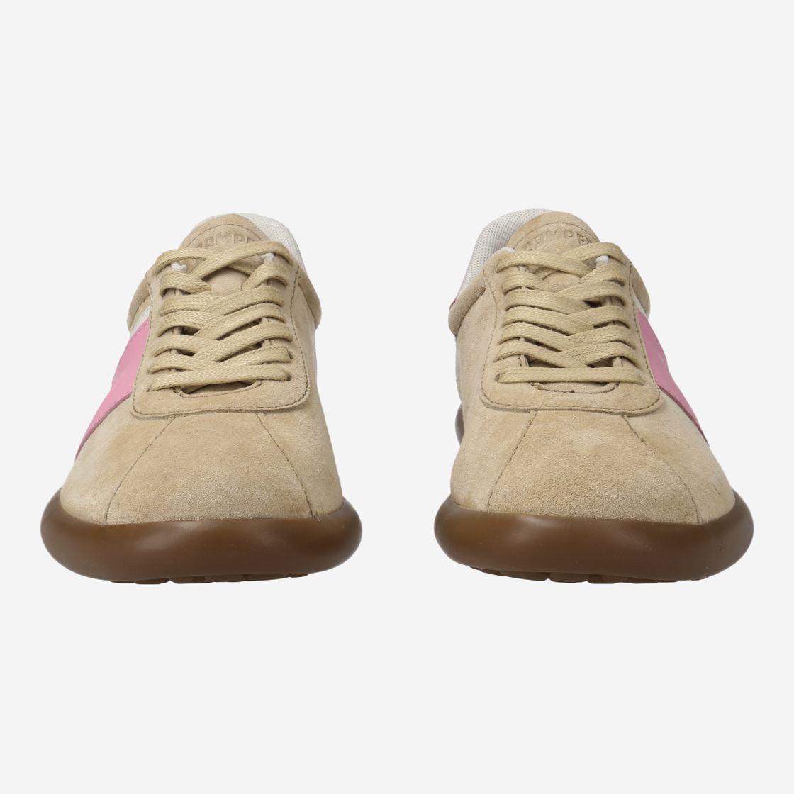 Camper PELOTAS SOLLER - Beige / Pink - Front view