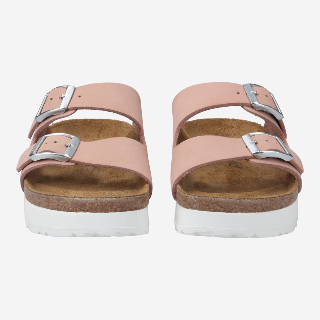 birkenstock ARIZONA PAP FLEX PLATFORM - Rose - Front view