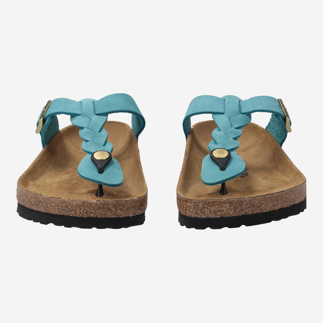 birkenstock GIZEH - Blue / Petrol - Front view