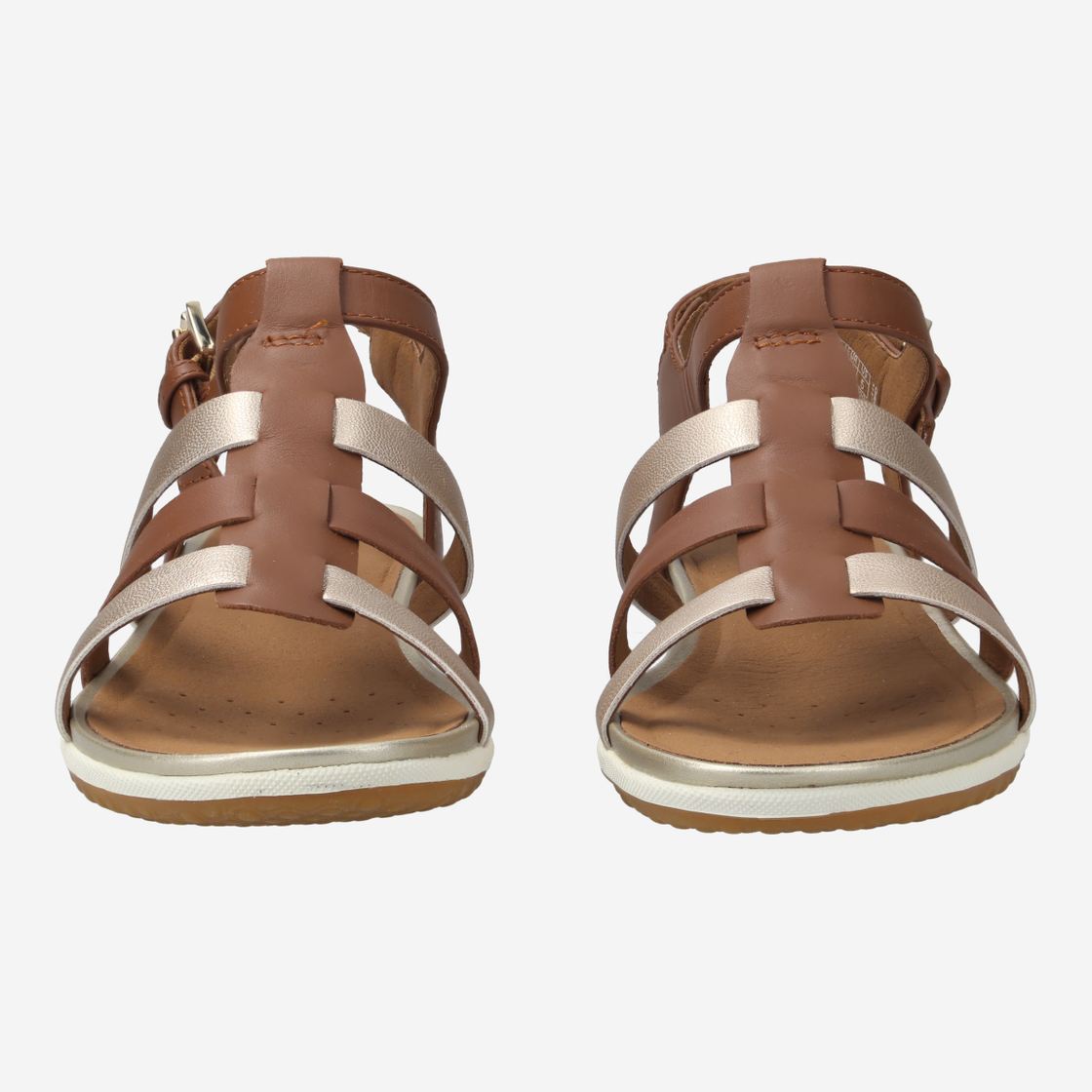 Geox SANDAL VEGA - Brown - Front view