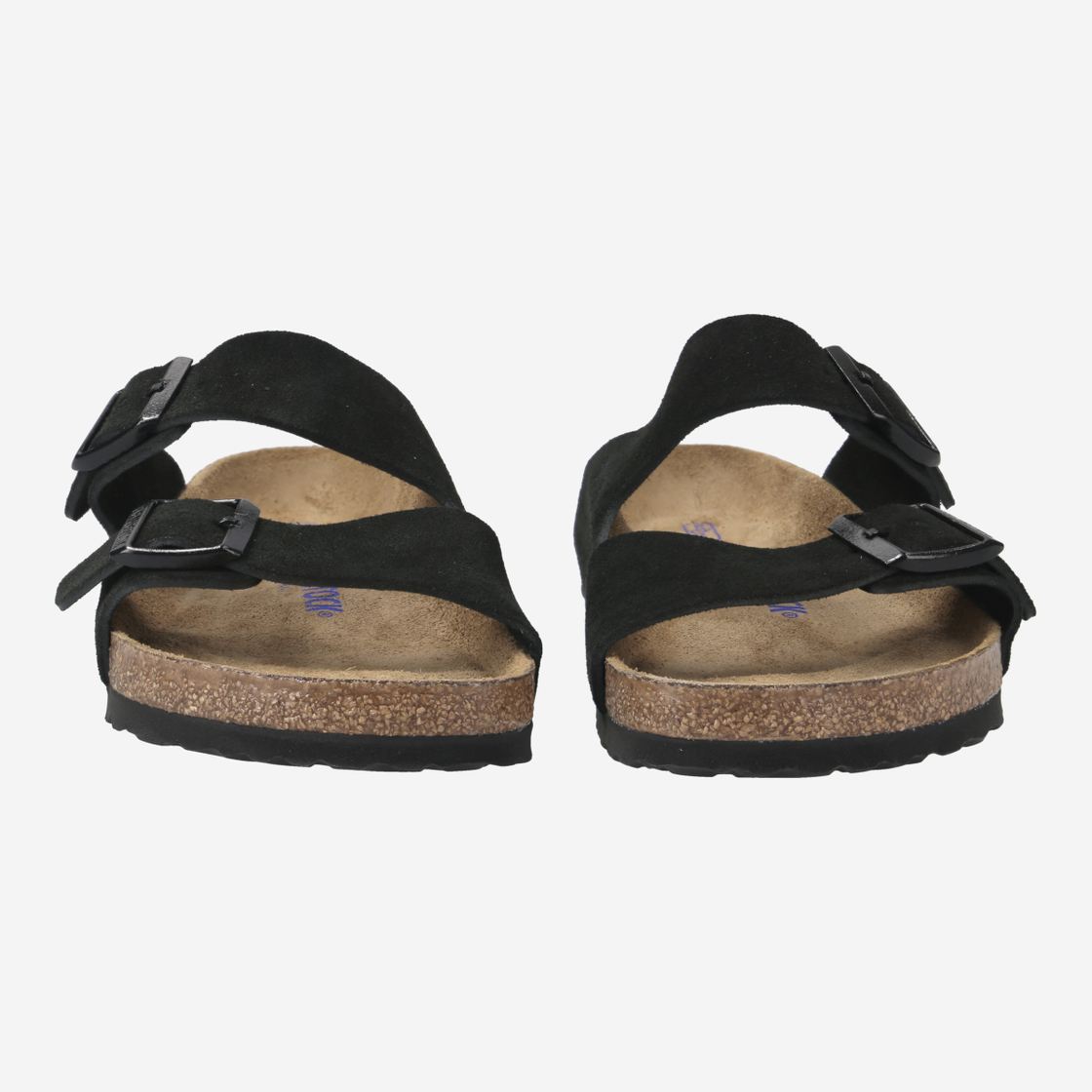 birkenstock ARIZONA - Black - Front view