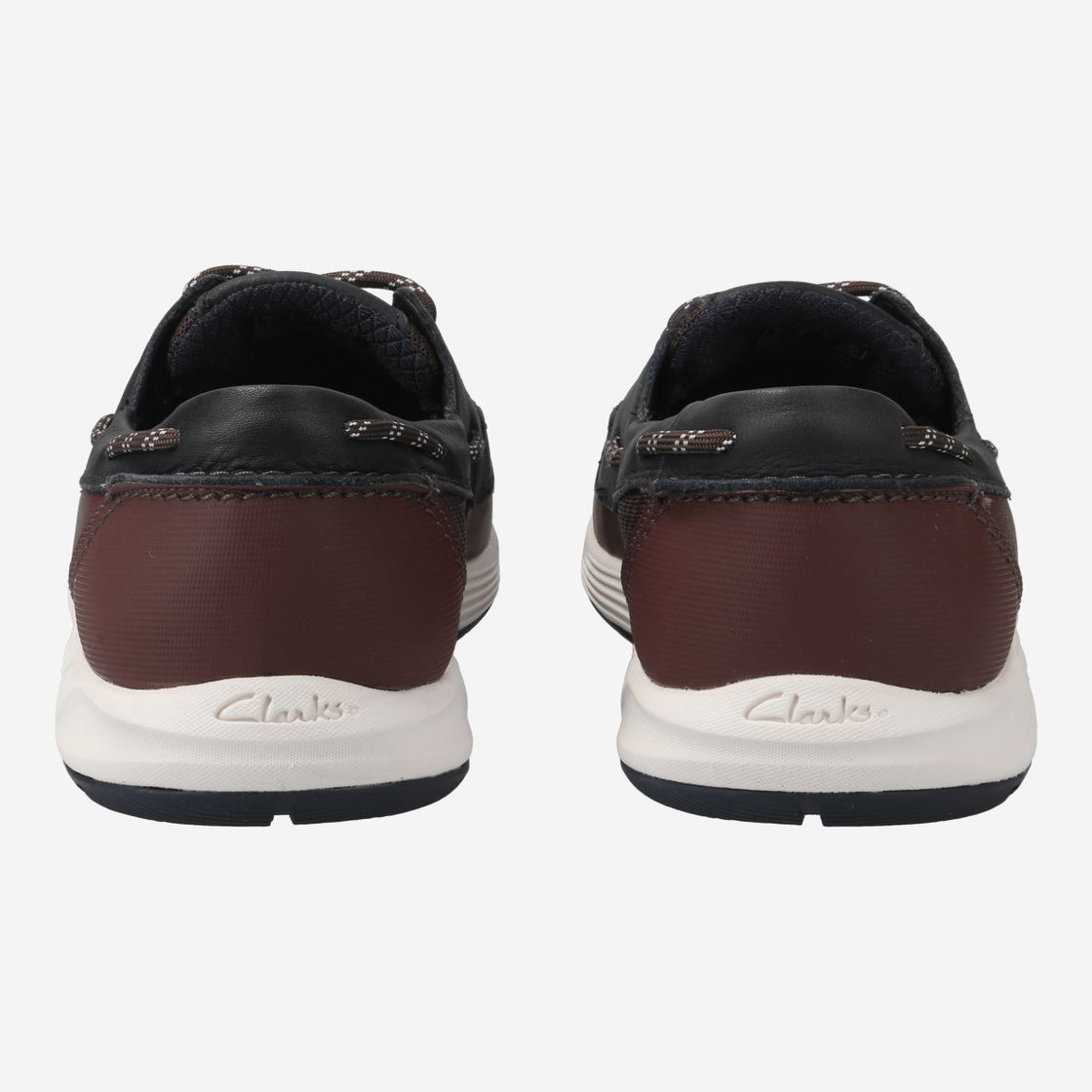 Clarks ATL Sail Go - Brown combined - Side view