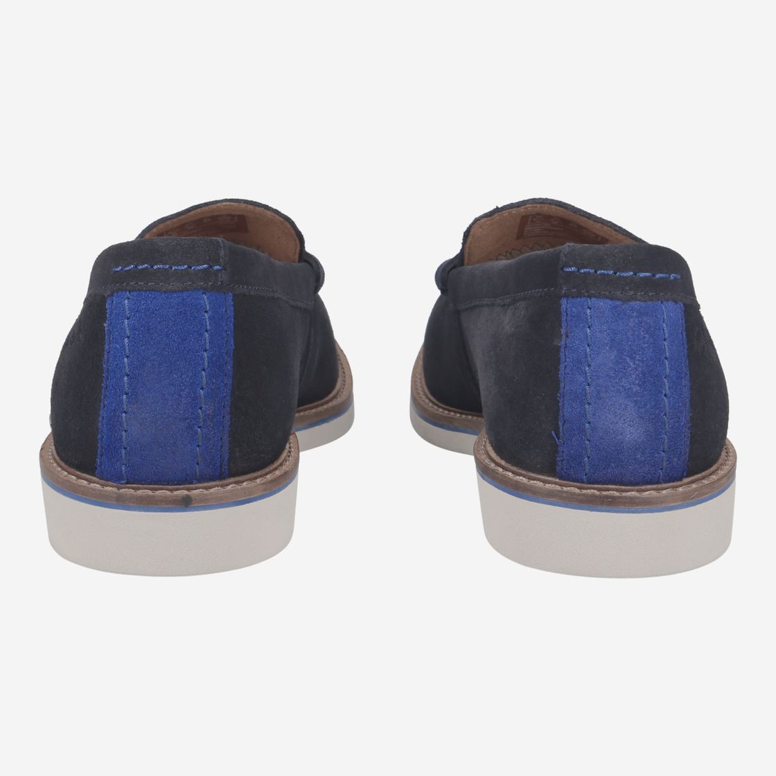 Clarks Atticus LTSlip - Blue - Side view