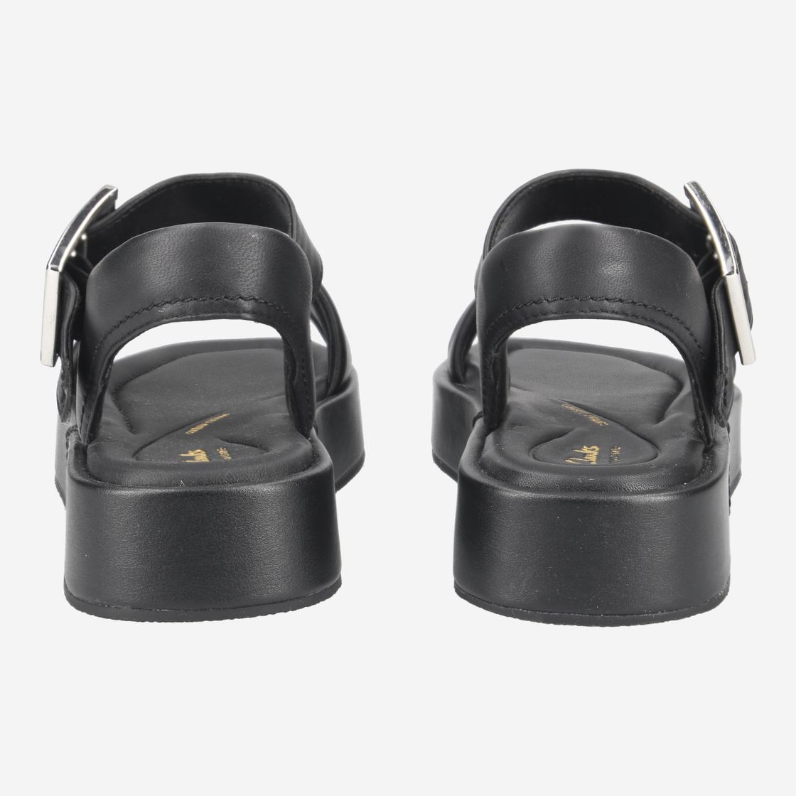 Clarks Alda Strap - Black - Side view