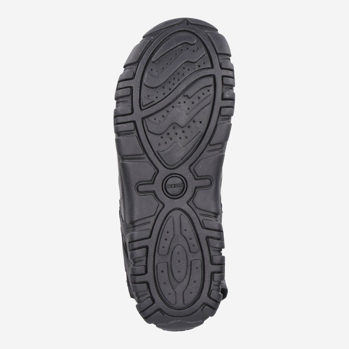 Geox UOMO SANDAL STRADA - Black - Top view