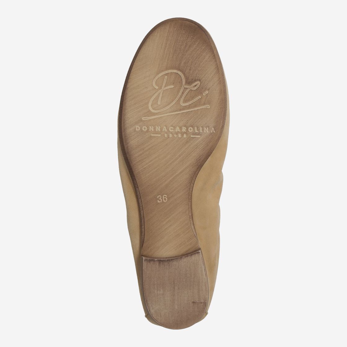 Donna Carolina HOOF BASIC - Beige - Top view