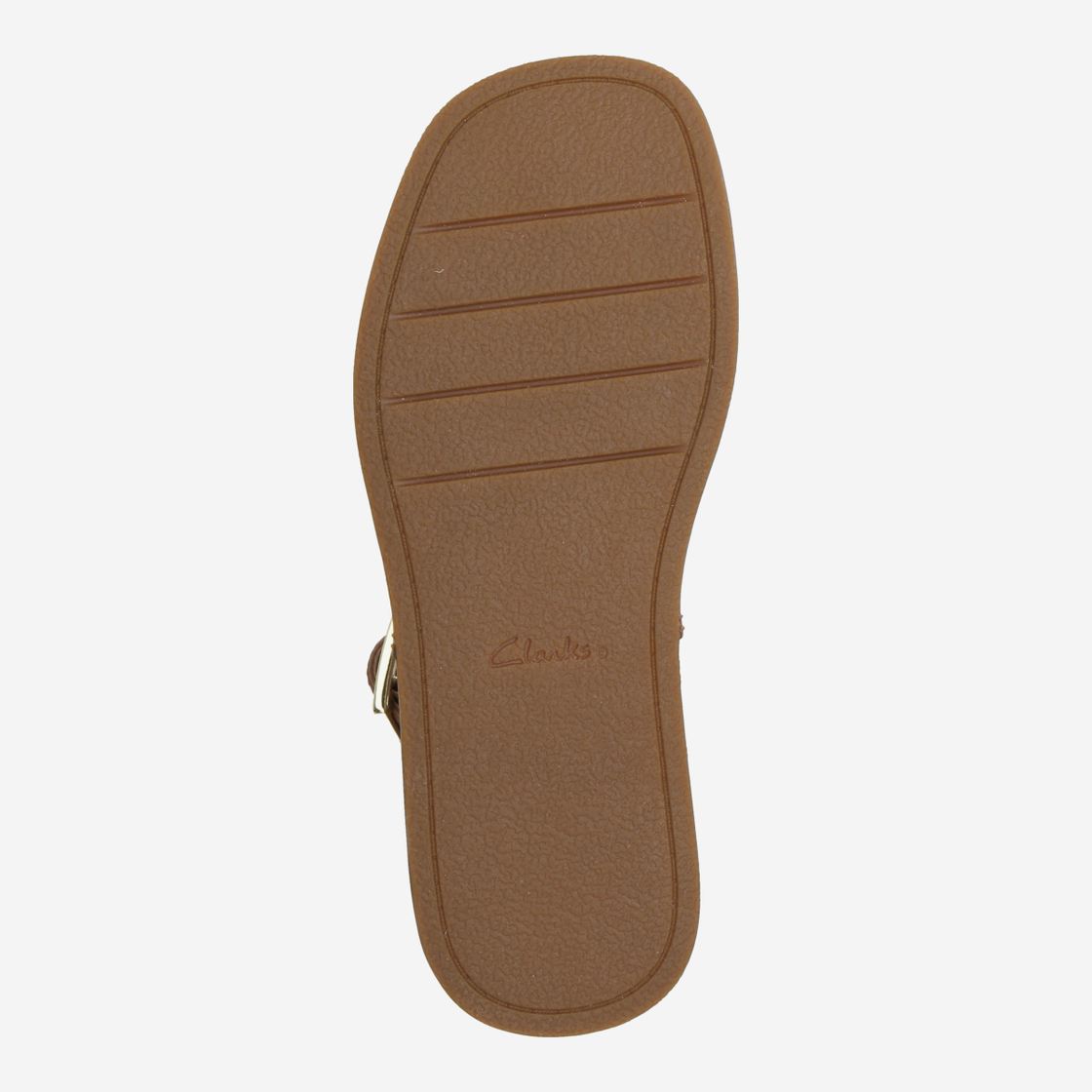 Clarks Alda Strap - Brown - Top view