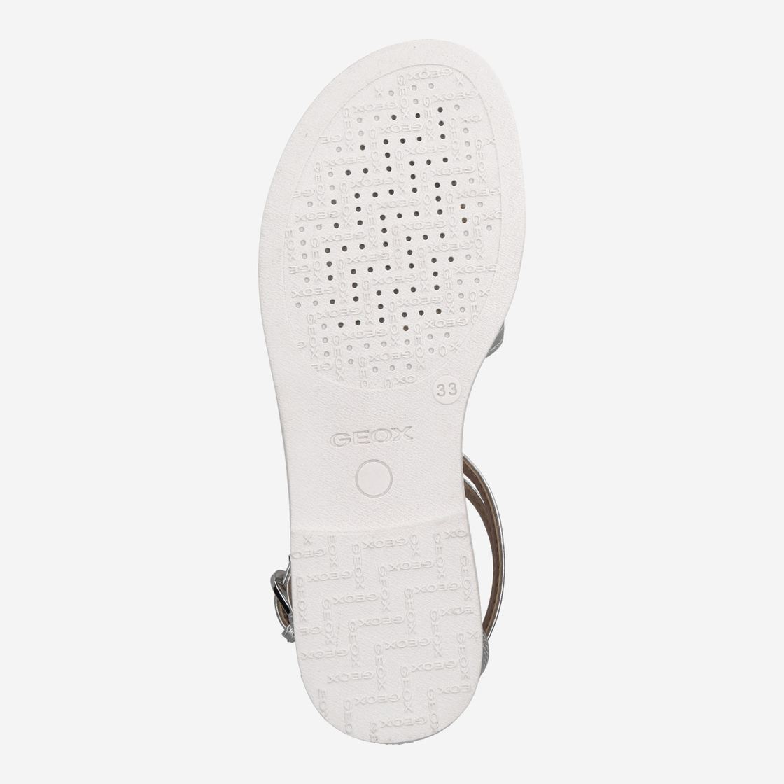 Geox KARLY GIRL - Silver - Top view