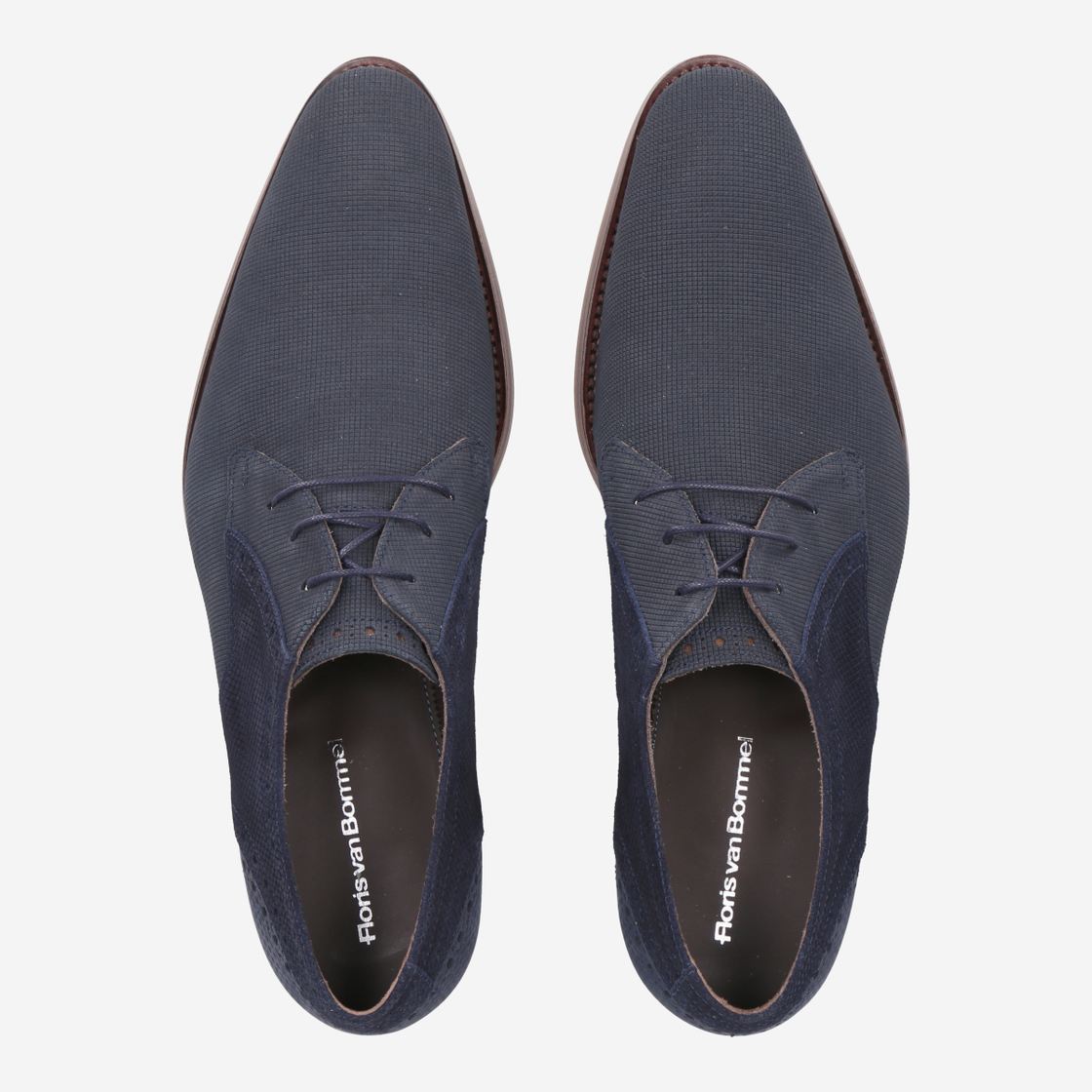 Floris van Bommel DE STAPPER - Blue - Back view