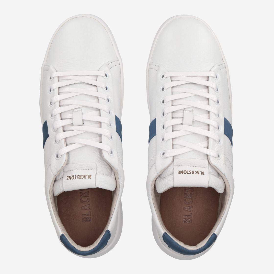 Blackstone RYDER - White/ Blue - Sole