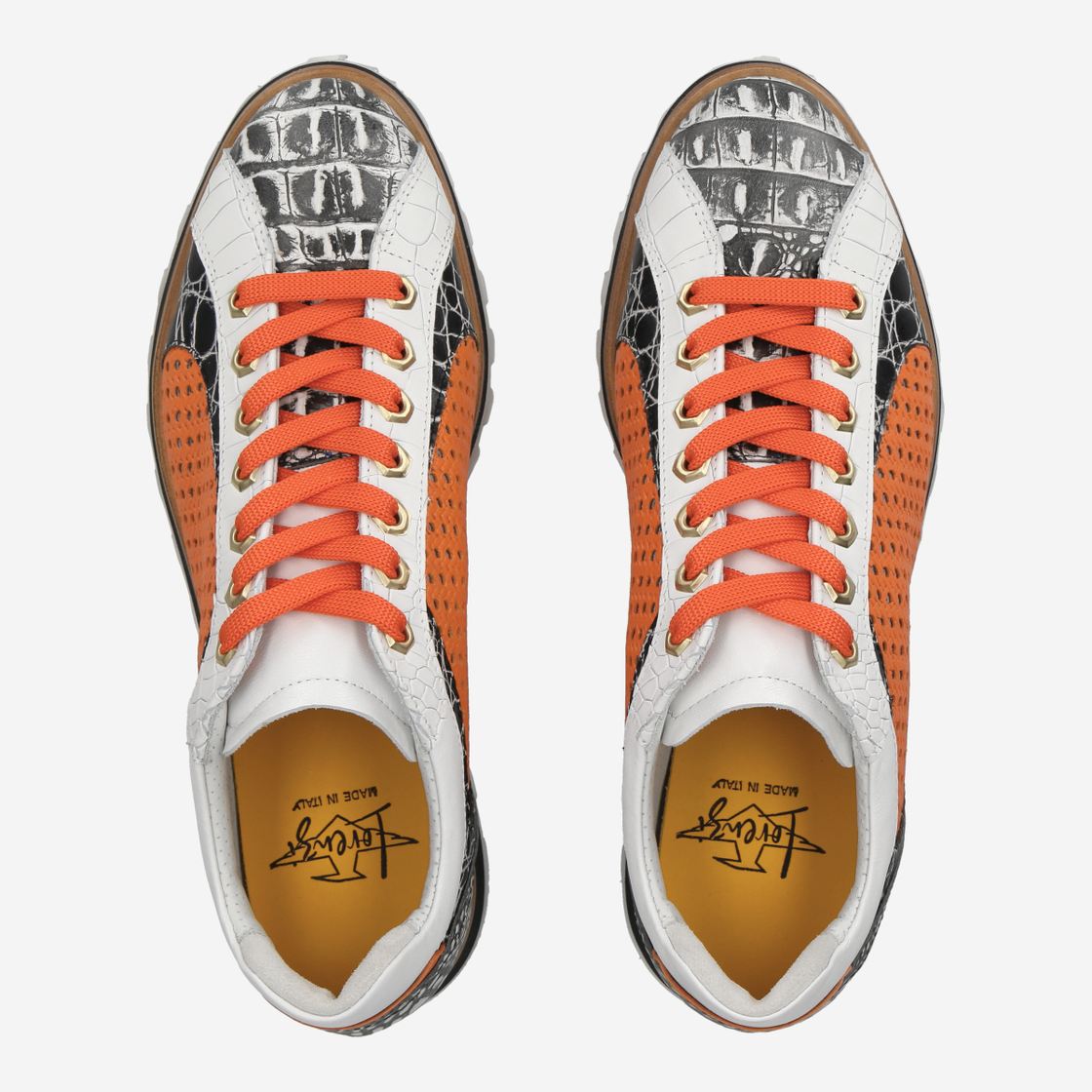 Lorenzi 15994 - Orange / White - Sole