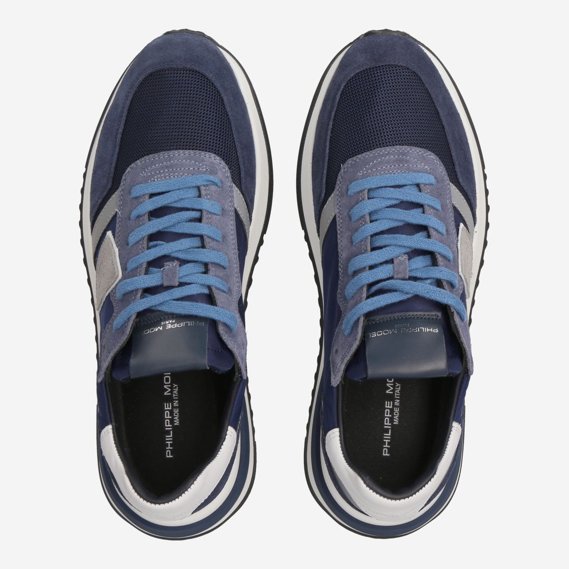 Philippe Model TROPEZ 2.1 LOW - Blue - Sole