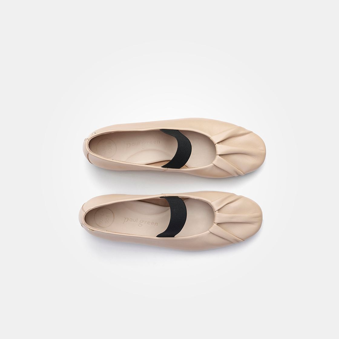 Paul Green 1112-015 - Beige - Back view
