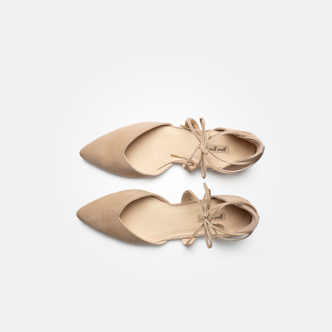 Paul Green 1076-025 - Beige - Back view