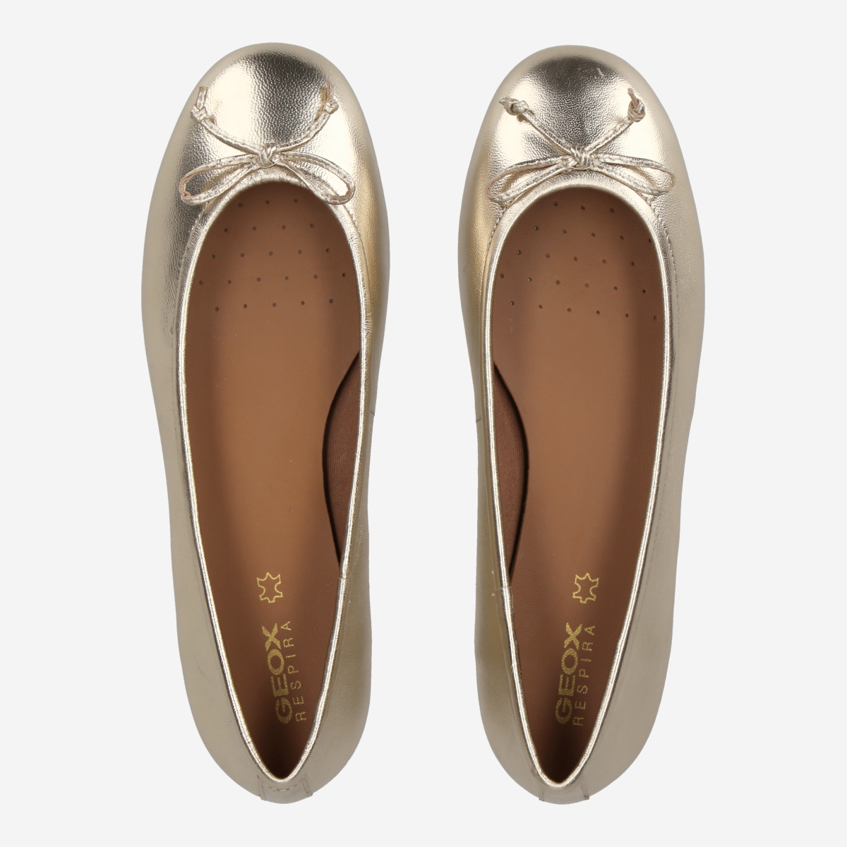 GEOX PALMARIA Ballerina in gold buy online